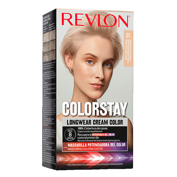 Revlon COLORSTAY Longwear Cream Color Nº 01 Rubio Extra Claro Ceniza