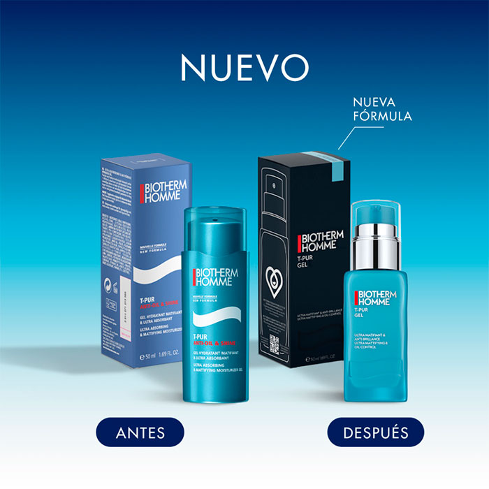 Biotherm Homme T-Pur Gel Matificante & Antibrillos | Precio, Comprar
