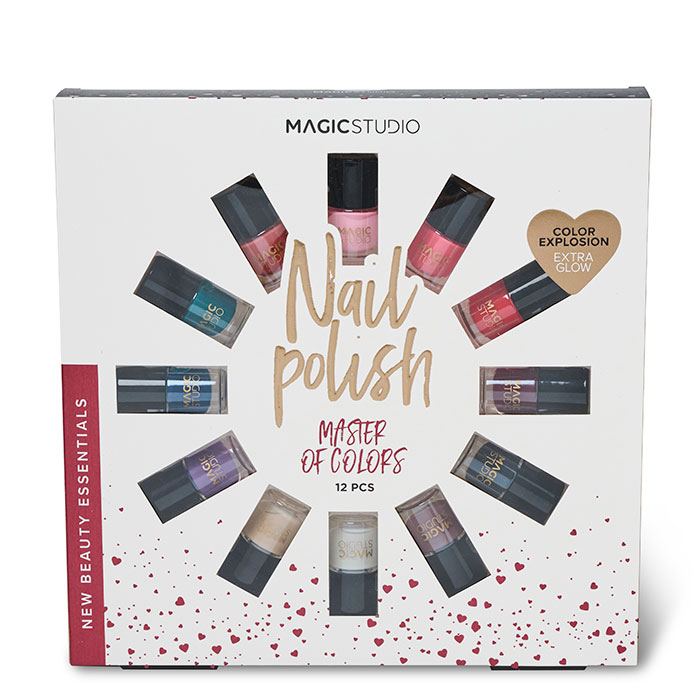IDC Institute Color Colorful Circle Nail Polishes Estuche