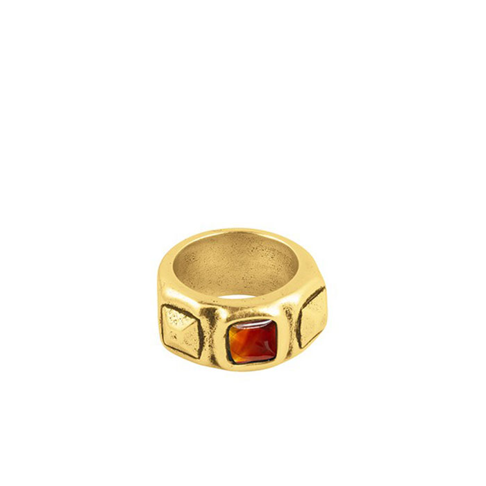 Ciclón Anillo Kubik Stile Oro | Paco Perfumerías