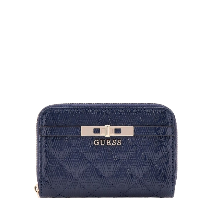 Guess Cartera Idra Charol Azul | Comprar