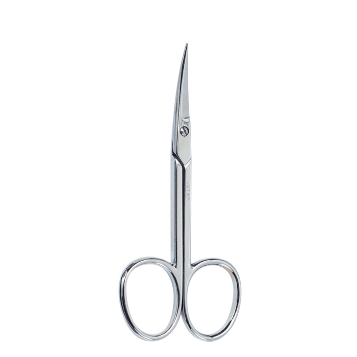 BETER Tijera de Manicura Cutículas Curva Cromada