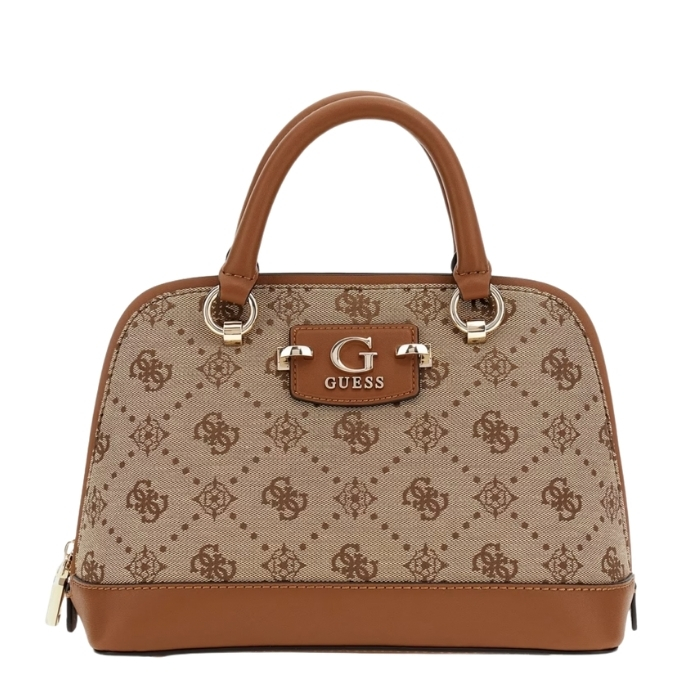 Guess Bolso de Mano Neda Dome Marrón | Paco Perfumerías