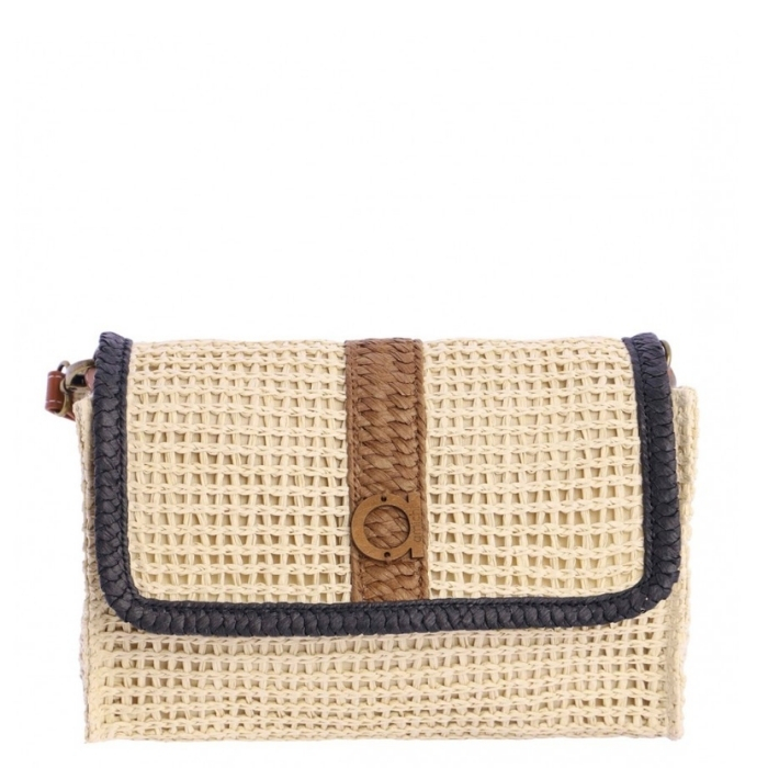 Amichi Bolso Bandolera Trenzado Beige | Paco Perfumerías