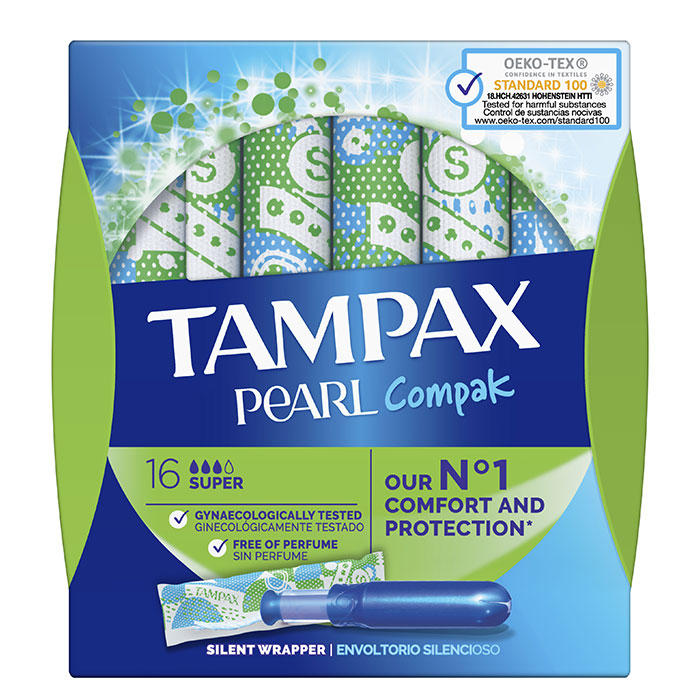 TAMPAX COMPAK PEARL Super