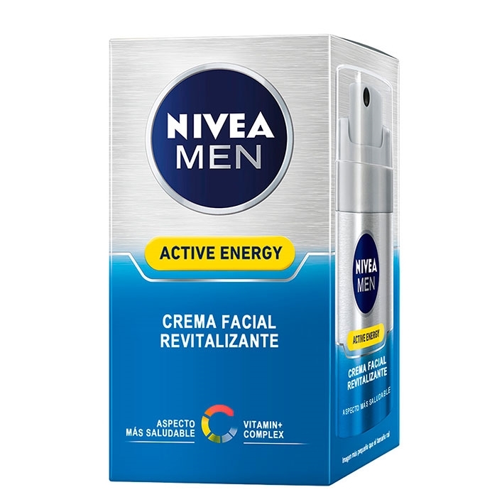 Nivea Men Active Energy Gesichtscreme – Feuchtigkeitspflege Für Männer, 50 Ml