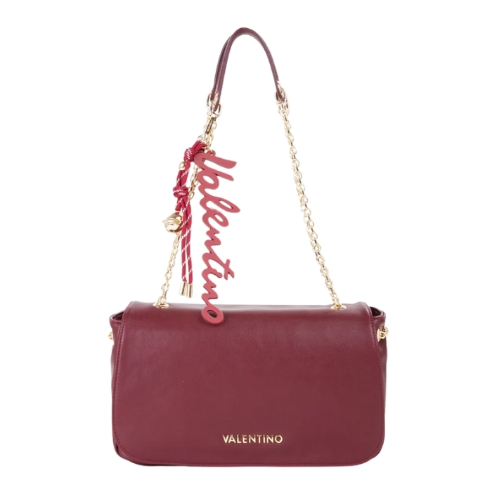 Mario Valentino Bolso de Hombro Winter RE Mediano Burdeos