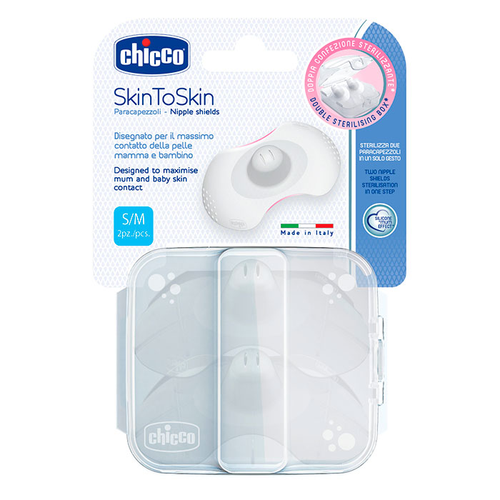 CHICCO Pezoneras de Silicona SkintoSkin