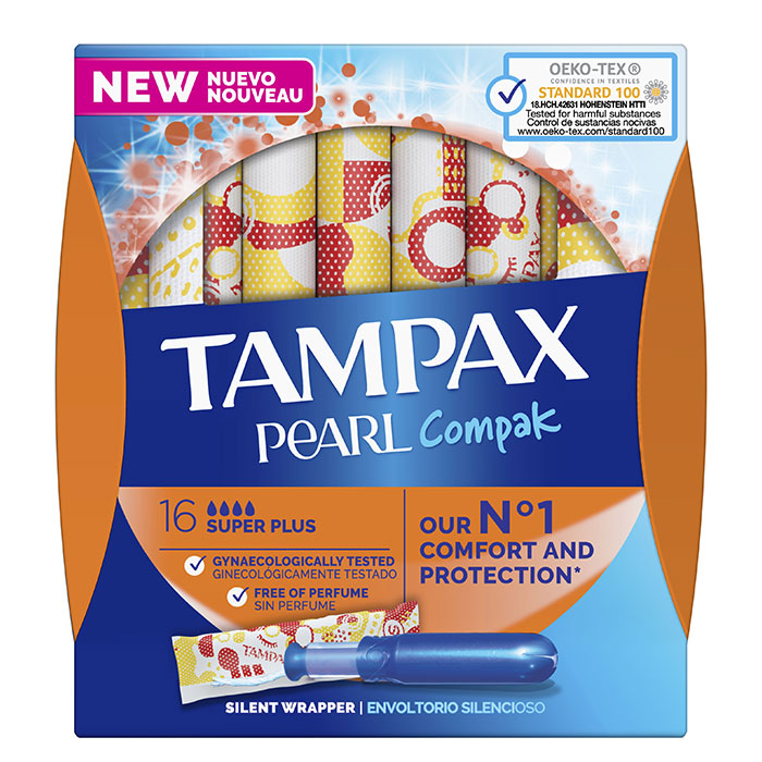 TAMPAX COMPAK PEARL Super Plus