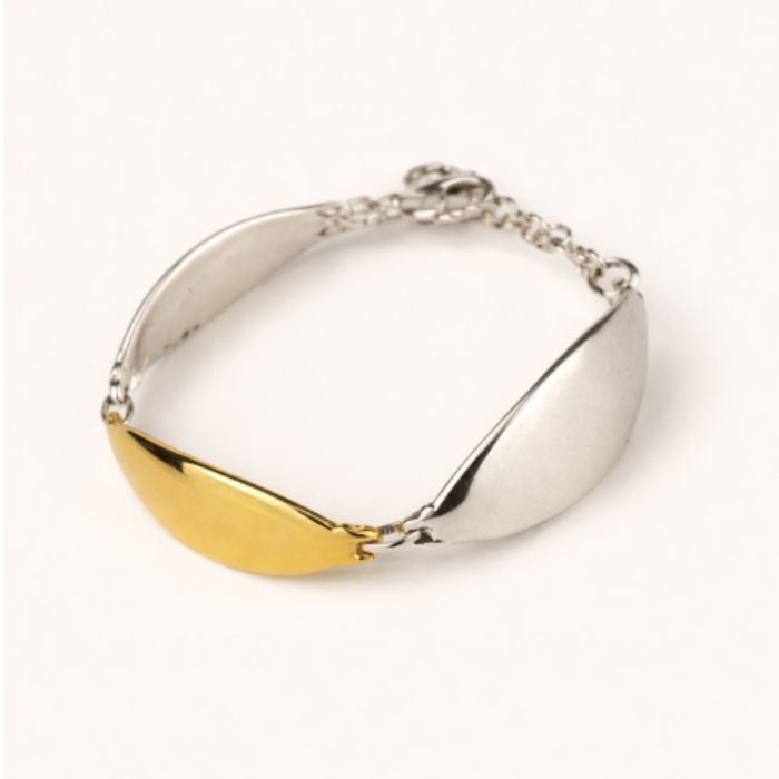 Ciclón Pulsera Nigella Oro y Plata | Paco Perfumerías