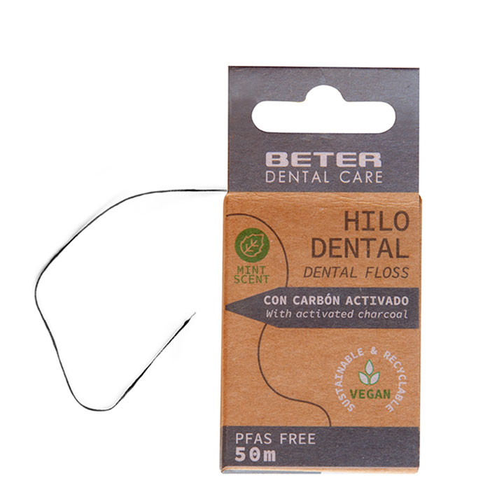 BETER Dental Care Hilo Dental con Carbón Activado