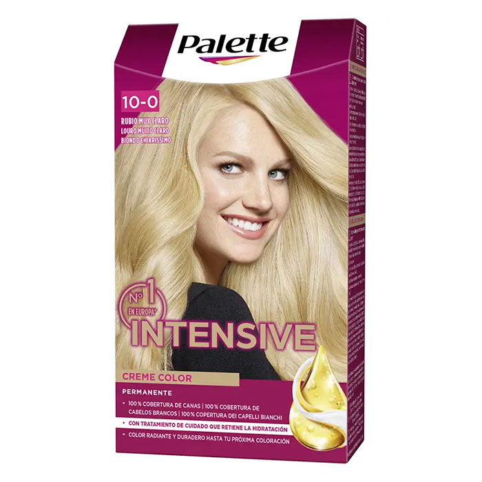 Palette Intense Color Cream Tinte Cabello Nº 10 Rubio Muy Claro