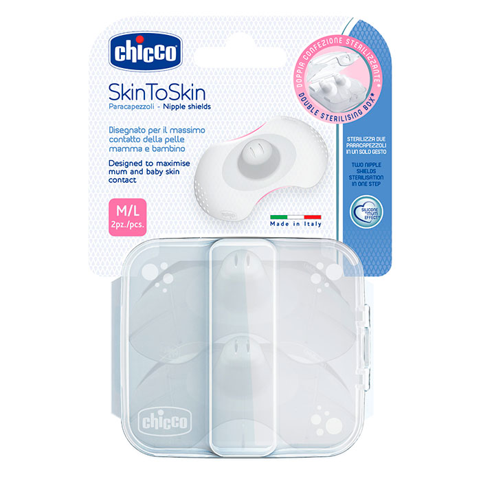 CHICCO Pezoneras de Silicona SkintoSkin