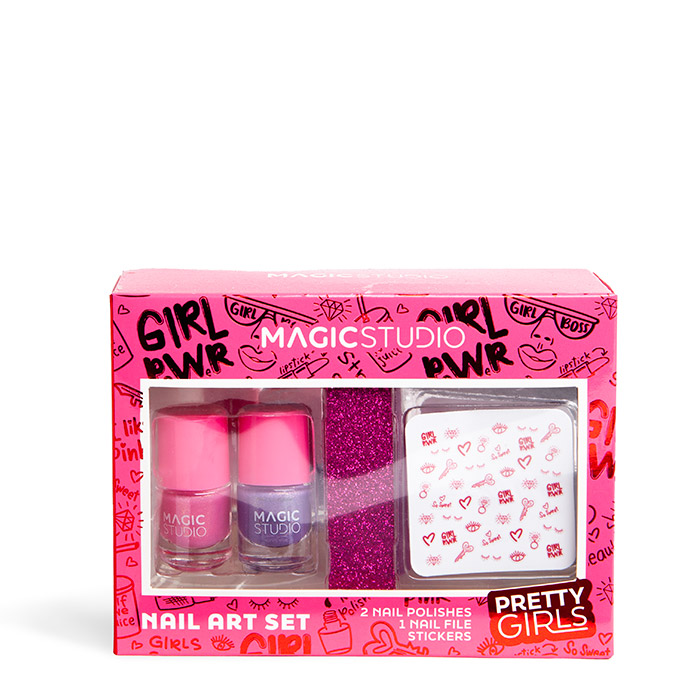 Magic Studio Pretty Girls Nail Art Set