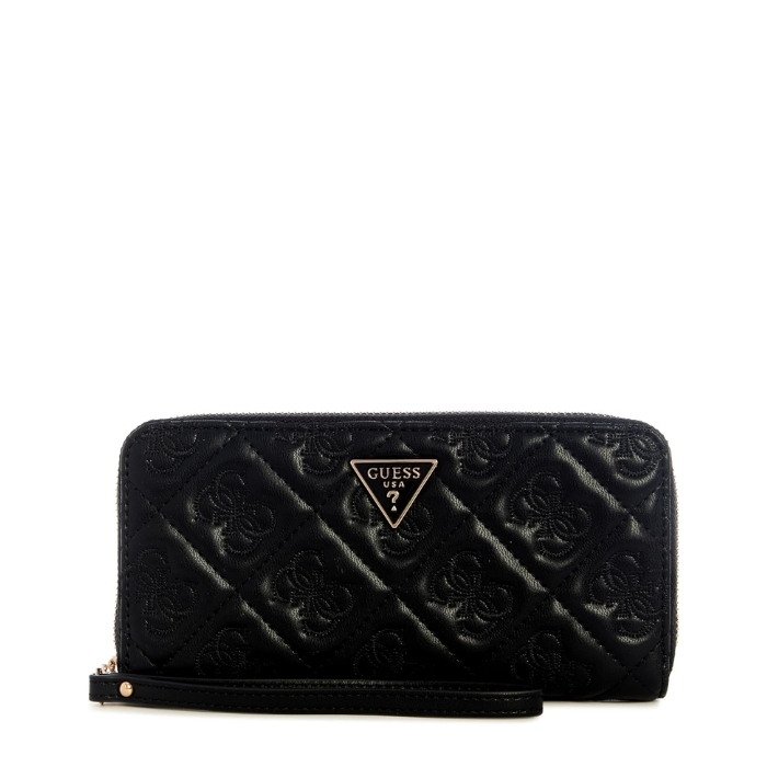 Guess Cartera Adelasia L Negra | Paco Perfumerías