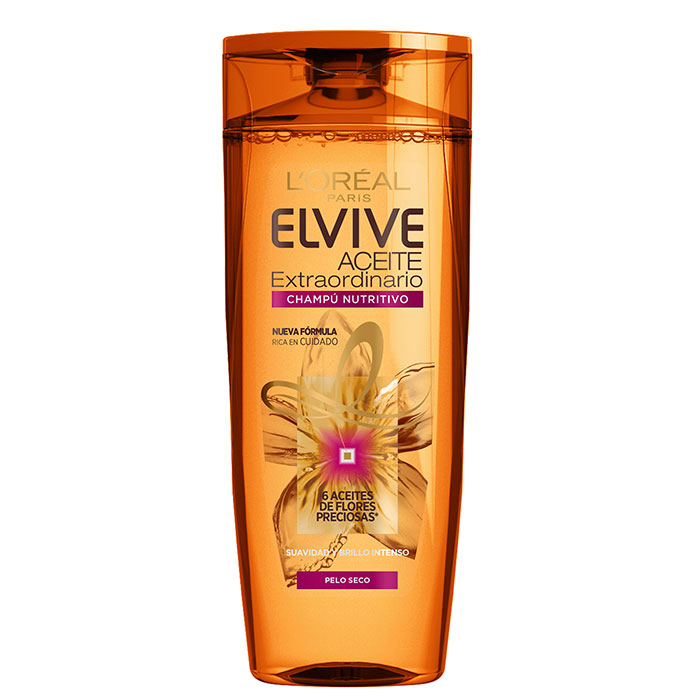 Elvive Aceite Extraordinario Champú Nutritivo