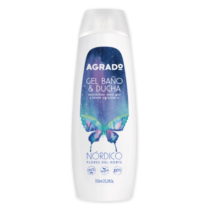Agrado Gel de Baño y Ducha Nórdico