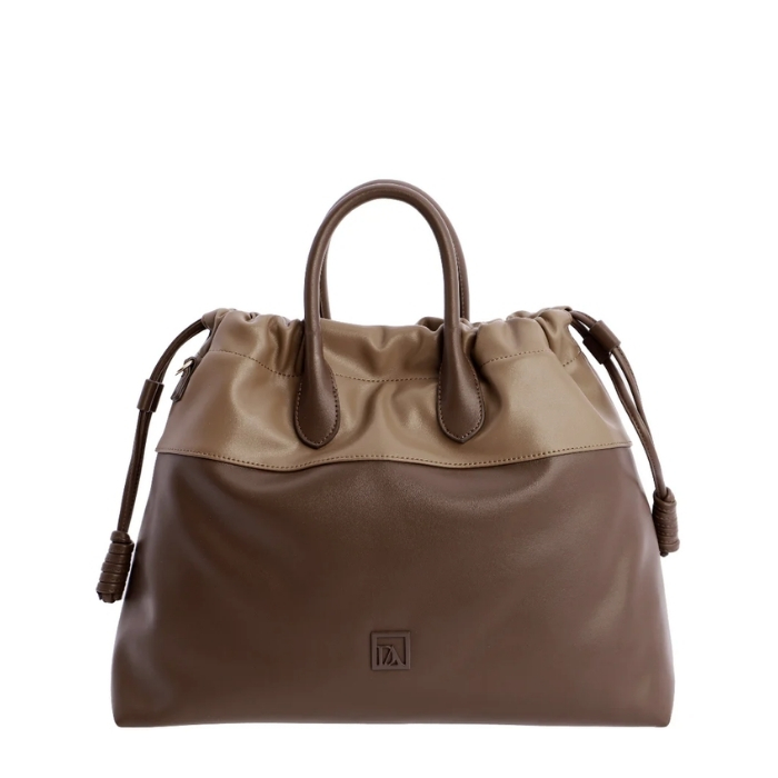 Don Algodón Bolso de Mano Bicolor Marrón | Paco Perfumerías