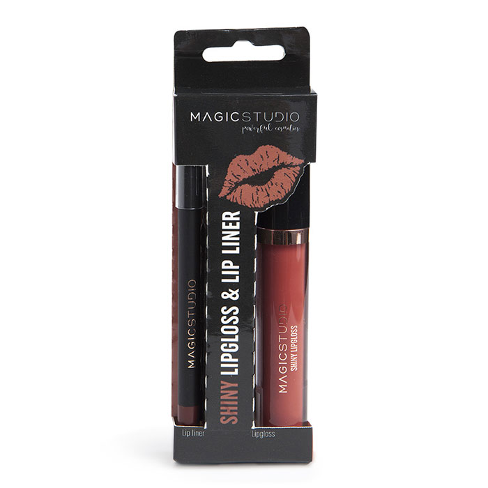 Magic Studio Shiny Lipgloss & Lip Liner