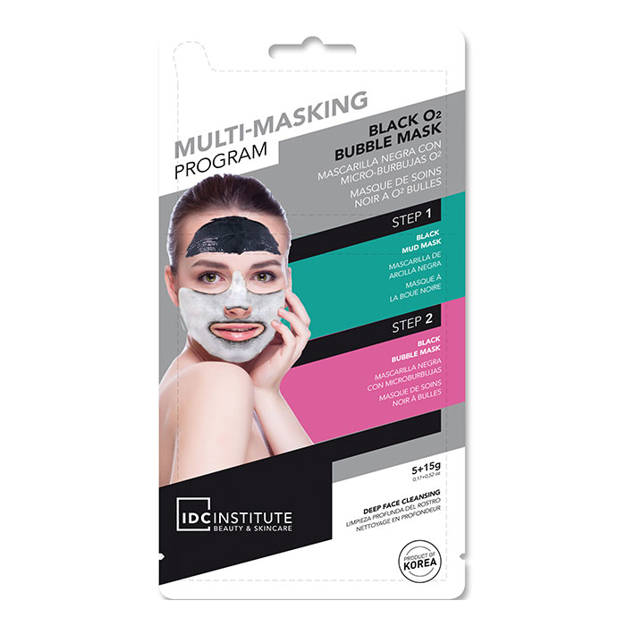 IDC Institute Multi-Masking Program Black Bubbles
