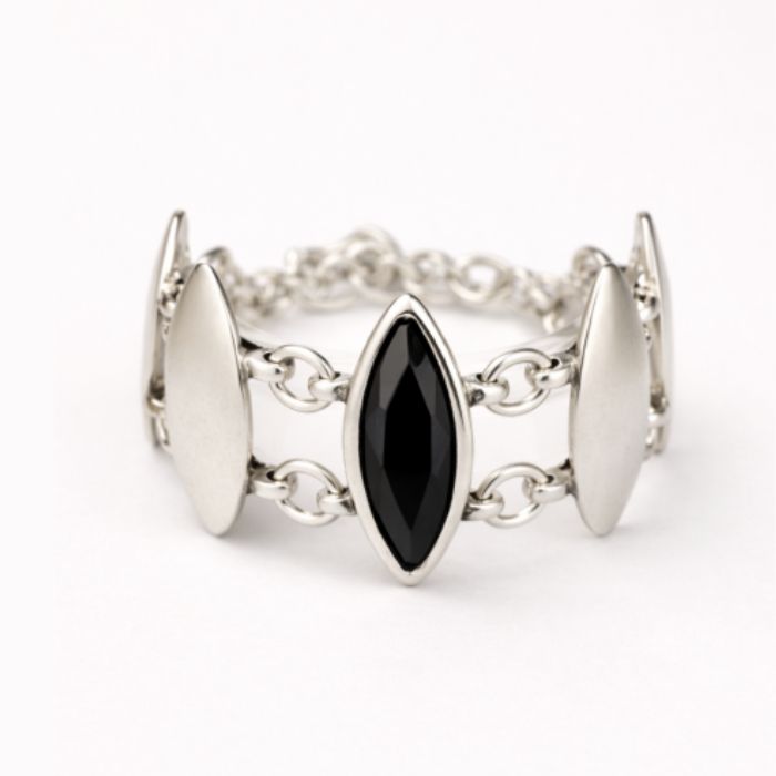 Ciclón Pulsera Nerina Plata | Paco Perfumerías