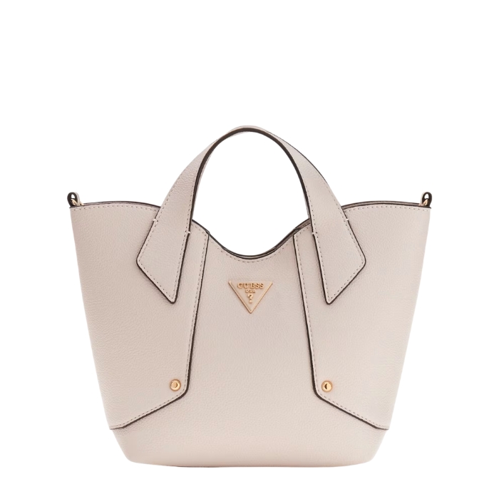 Guess Bolso de Mano Mini Darcy Crema | Paco Perfumerías
