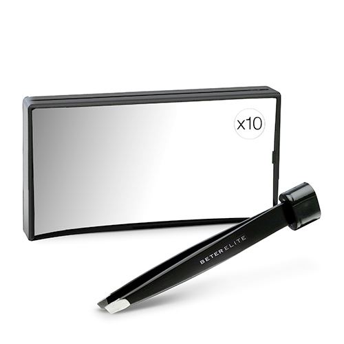 BETER Espejo Rectangular Aumento con Pinza