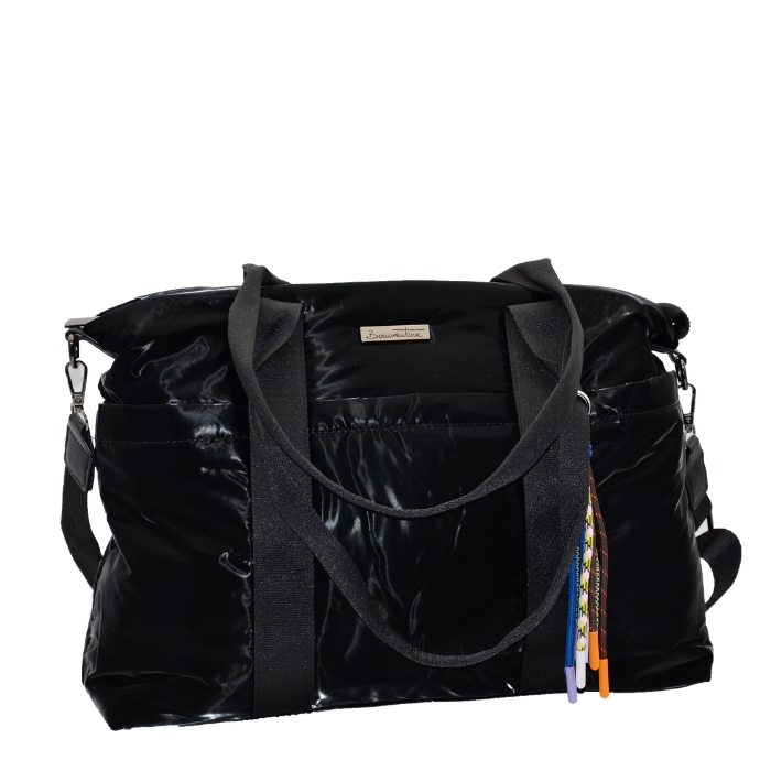 Bonaventure Bolso Shopper Negro | Paco Perfumerías