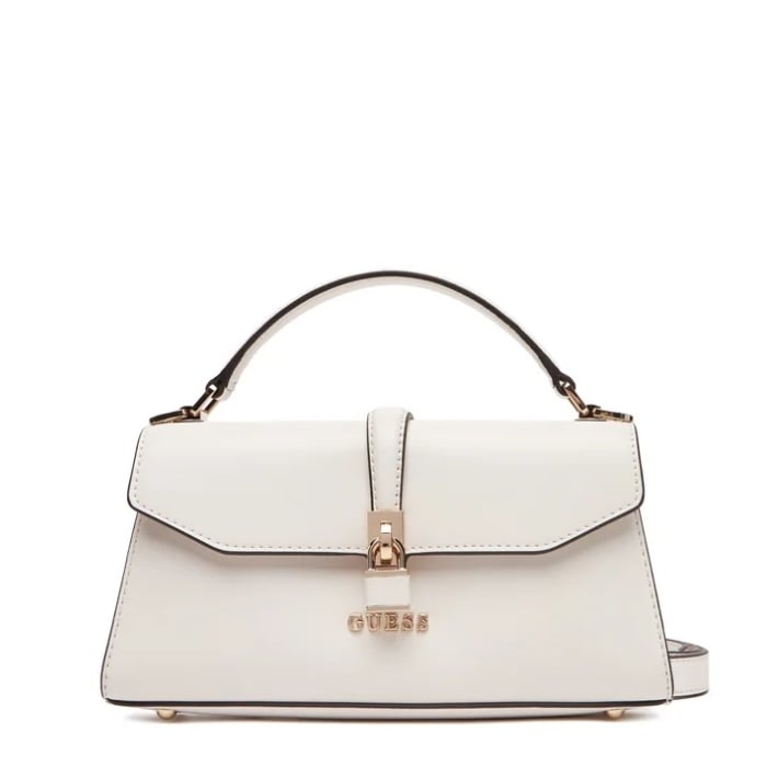 Guess Bolso de Mano Queensland Blanco | Paco Perfumerías