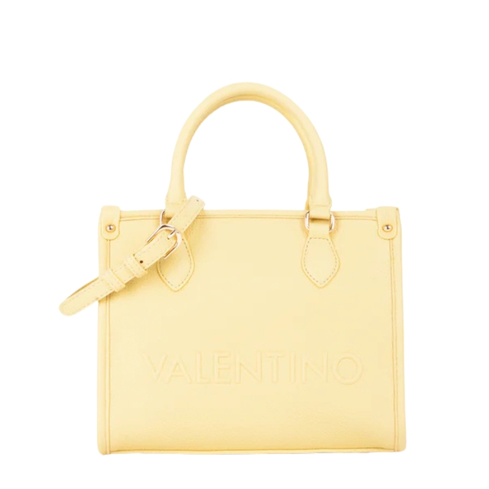 Mario Valentino Bolso Shopping Rised Re Giallo Chiaro