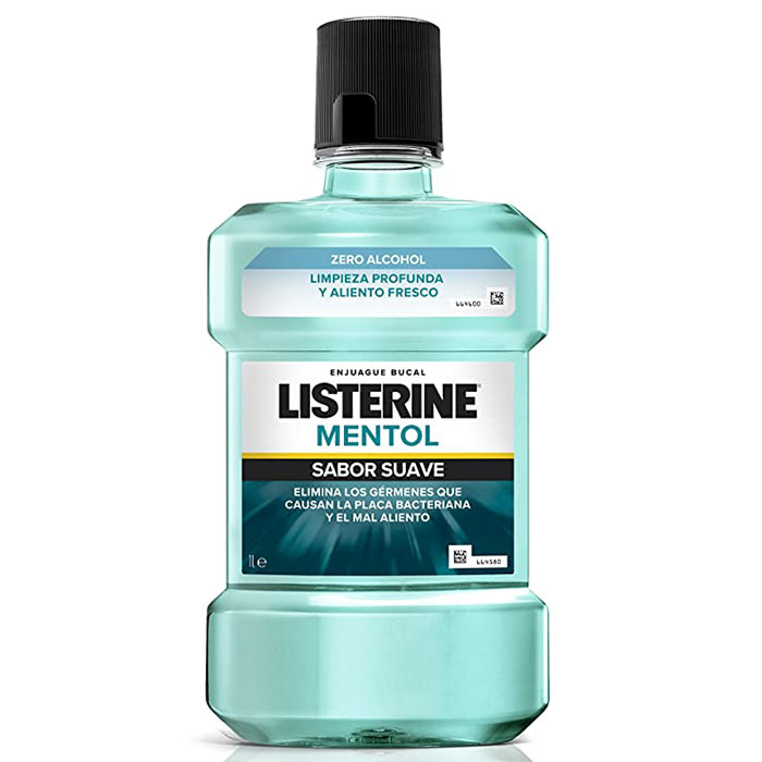 Listerine Mentol Sabor Suave Enjuague Bucal | Comprar