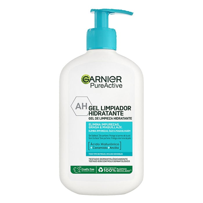 Garnier Pure Active Gel Limpiador Hidratante | Comprar