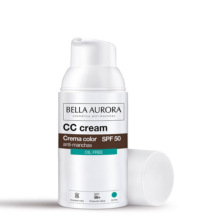 Bella Aurora CC Cream Antimanchas SPF50+ Oil Free