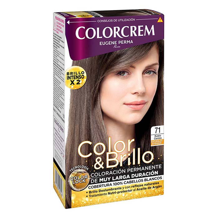 Colorcrem Nº 71 Rubio Ceniza