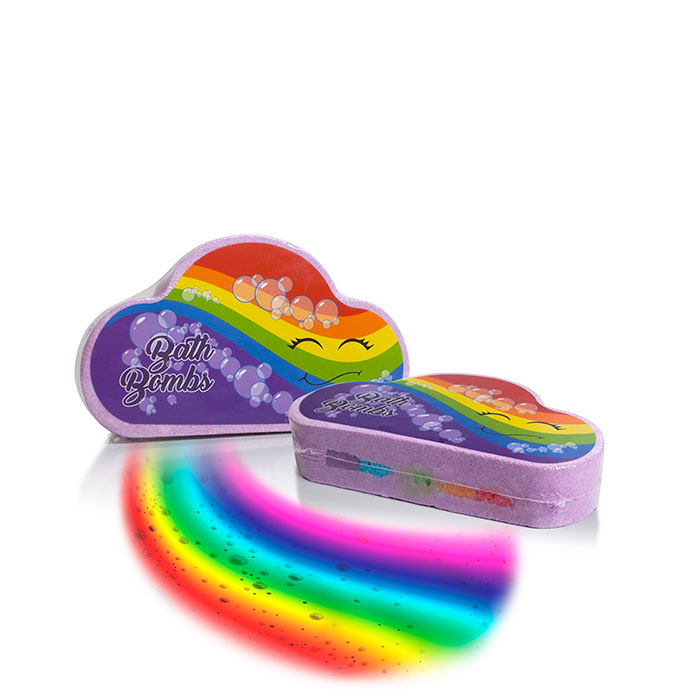 Pokhara Bomba Baño Arcoiris Nube Violeta