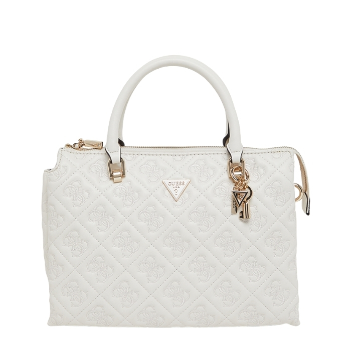 Guess Bolso de Mano Adelasia Blanco | Paco Perfumerías