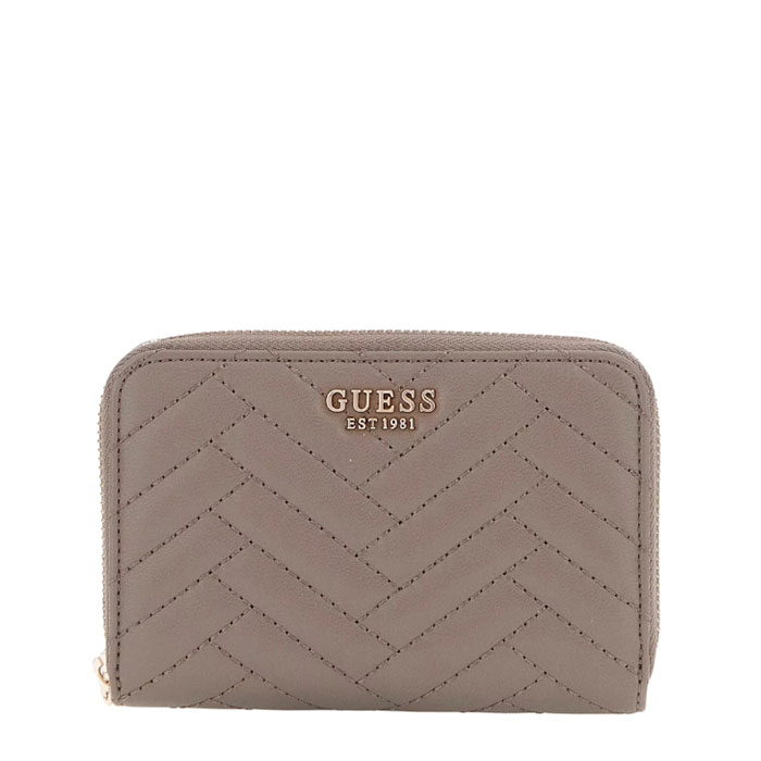 Guess Cartera Anning Pespunteada Taupe | Paco Perfumerías