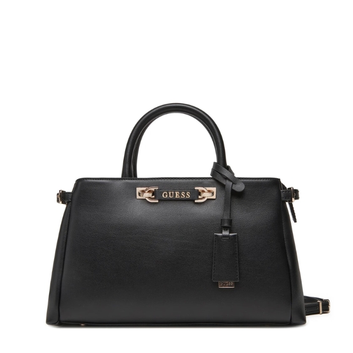 Guess Bolso de Mano Lefia Negro | Paco Perfumerías