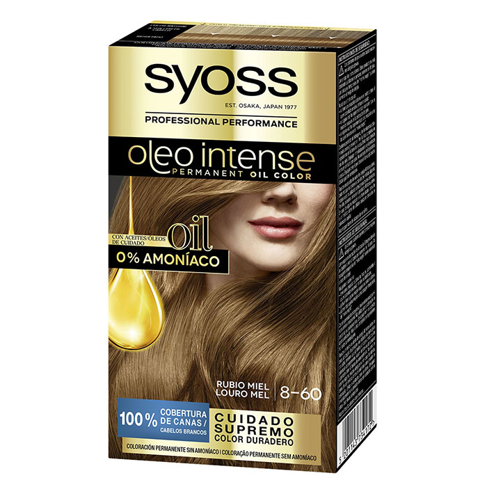 Syoss Oleo Intense Coloración 8-60 Rubio Miel