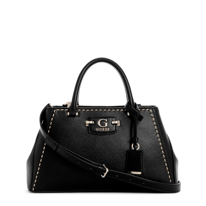 Guess Bolso de Hombro Nastra Negro | Paco Perfumerías